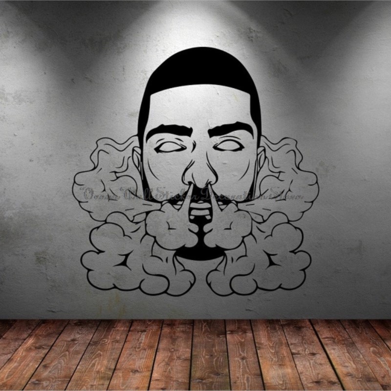 Vape-pegatina de pared para fu - Vaping Store reseña y precio