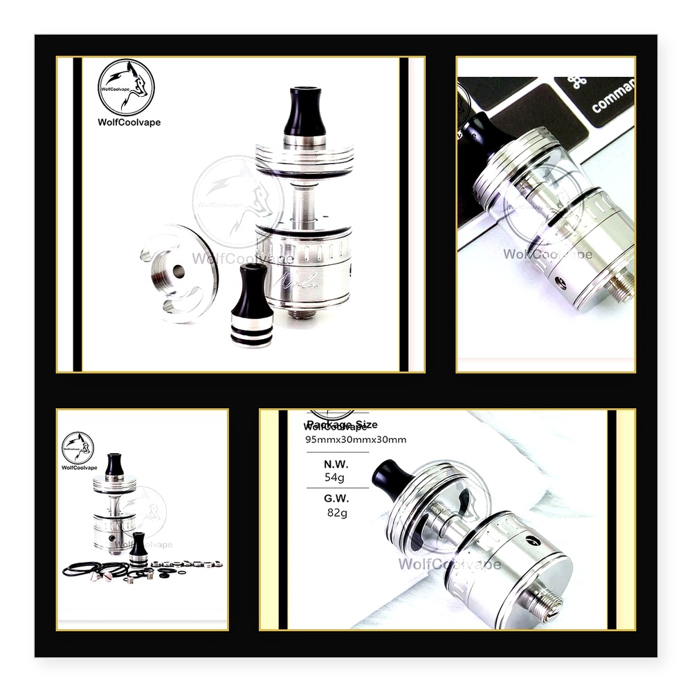 Atomizador Wolfcoolvape NOLA R - Vaping Air reseña y precio